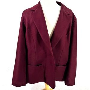 Levi’s Classic Blazer Jacket Size 42 Burgundy